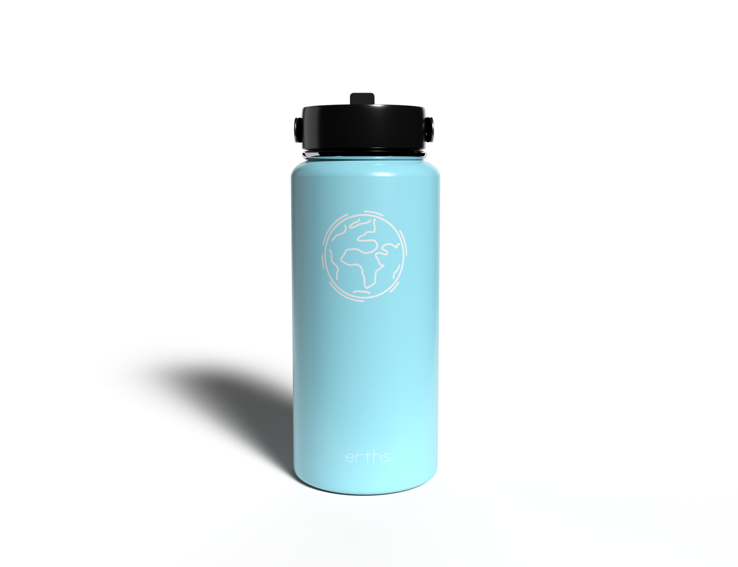 Sky Blue ErthsFlask - 32oz
