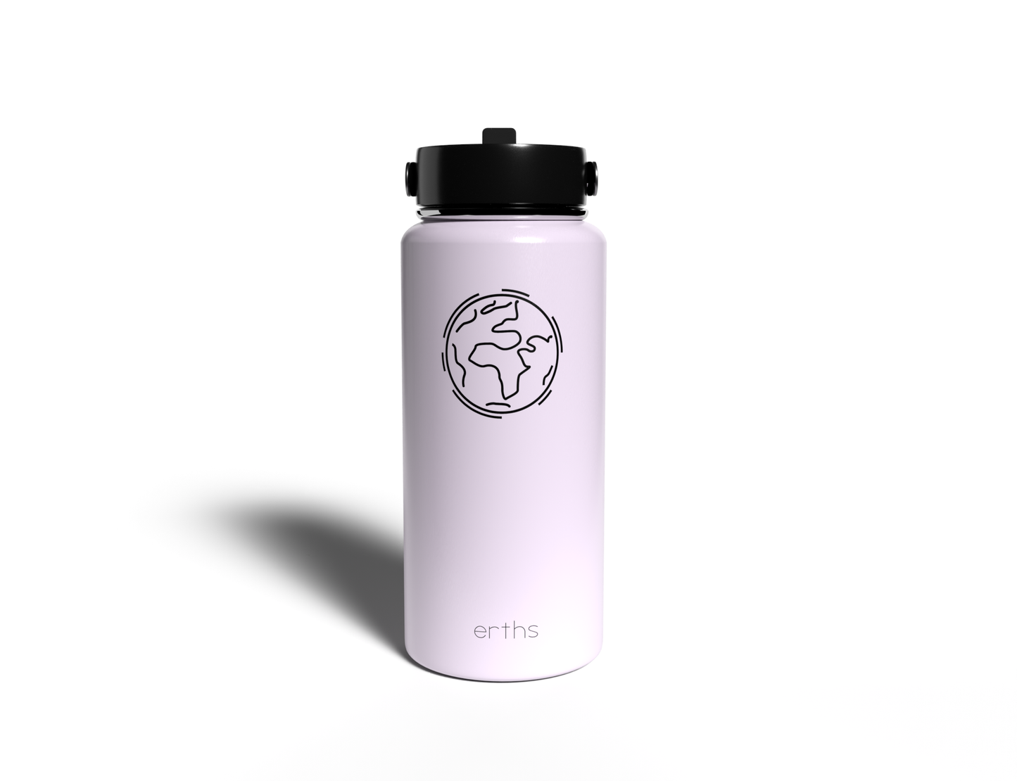 White Lavender ErthsFlask - 32oz